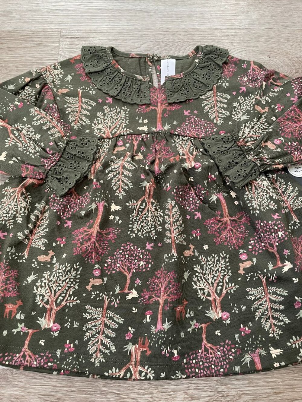 Fall Floral Dress